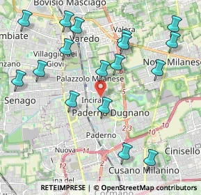 Mappa Via Valassina, 20037 Nova Milanese MB, Italia (2.32)