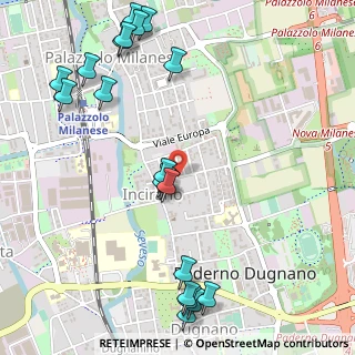Mappa Via Valassina, 20037 Nova Milanese MB, Italia (0.6765)