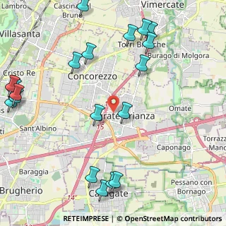 Mappa Via Madre Margherita Panzeri, 20864 Agrate Brianza MB, Italia (2.9055)