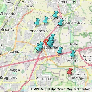Mappa Via Madre Margherita Panzeri, 20864 Agrate Brianza MB, Italia (1.46214)