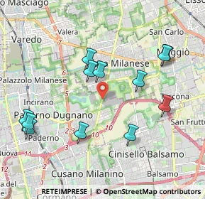 Mappa Via Privata Giovanni Gorlich, 20037 Paderno Dugnano MI, Italia (2.09417)