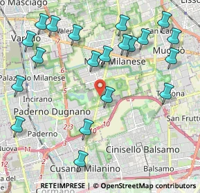 Mappa Via Privata Gorlich, 20037 Paderno Dugnano MI, Italia (2.4735)