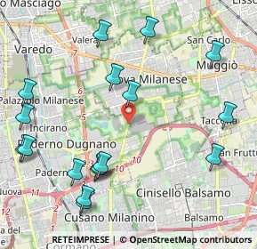 Mappa Via Privata Giovanni Gorlich, 20037 Paderno Dugnano MI, Italia (2.53529)