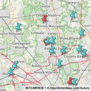 Mappa Via Privata Goito, 20037 Paderno Dugnano MI, Italia (5.60667)