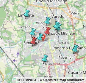 Mappa Via Privata Goito, 20037 Paderno Dugnano MI, Italia (1.5875)