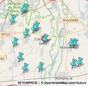 Mappa Via Piave, 24055 Cologno Al Serio BG, Italia (4.944)