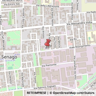 Mappa Via Risorgimento, 13, 20030 Senago, Milano (Lombardia)
