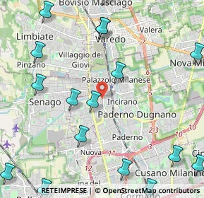 Mappa Via Annoni, 20037 Paderno Dugnano MI, Italia (2.98118)