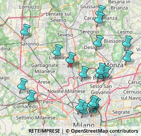Mappa Via Annoni, 20037 Paderno Dugnano MI, Italia (9.285)