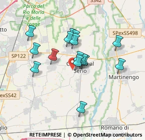 Mappa Via IV Novembre, 24055 Cologno Al Serio BG, Italia (2.95733)