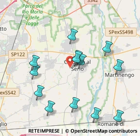 Mappa Via IV Novembre, 24055 Cologno Al Serio BG, Italia (4.08615)