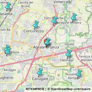 Mappa Centro Direzionale Colleoni - Palazzo Andromeda Ingr, 20864 Agrate Brianza MB, Italia (2.67455)