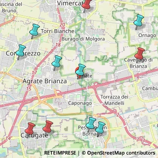 Mappa Via Alessandro Manzoni, 20864 Agrate Brianza MB, Italia (3.03091)