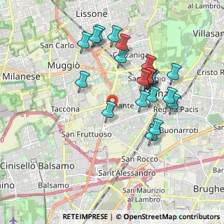 Mappa MONZA Cavallotti, 20900 Monza MB, Italia (1.83)