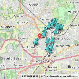 Mappa Via Cavallotti 136 c, 20900 Monza MB, Italia (1.54)