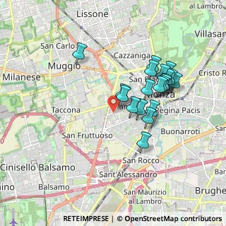 Mappa Via Cavallotti 136 c, 20900 Monza MB, Italia (1.62)