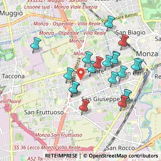 Mappa MONZA Cavallotti, 20900 Monza MB, Italia (0.9435)