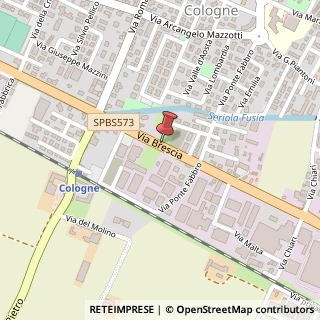 Mappa Via dell' Artigiano, 2, 25033 Cologne, Brescia (Lombardia)