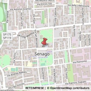 Mappa Via XXV Aprile, 4M, 20030 Senago, Milano (Lombardia)