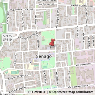 Mappa Via XXV Aprile, 2C, 20030 Senago, Milano (Lombardia)