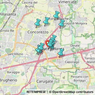 Mappa Via Cesare Battisti, 20864 Agrate Brianza MB, Italia (1.17917)