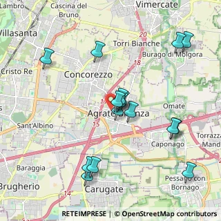 Mappa Via Cesare Battisti, 20864 Agrate Brianza MB, Italia (2.00188)