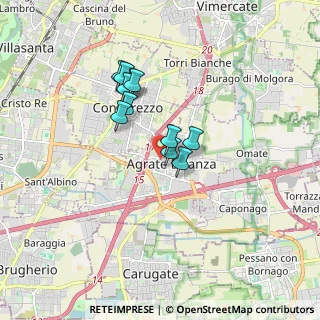 Mappa Via Cesare Battisti, 20864 Agrate Brianza MB, Italia (1.3)
