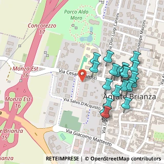 Mappa Via Cesare Battisti, 20864 Agrate Brianza MB, Italia (0.251)