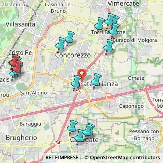 Mappa A51 Tangenziale Est di Milano &, 20864 Agrate Brianza MB, Italia (2.822)