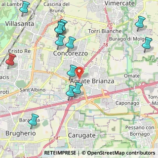 Mappa A51 Tangenziale Est di Milano &, 20864 Agrate Brianza MB, Italia (2.63)