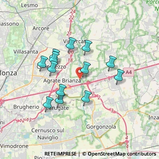 Mappa Via Alessandro Manzoni, 20864 Agrate Brianza MB, Italia (3.28154)
