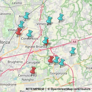 Mappa Via Alessandro Manzoni, 20864 Agrate Brianza MB, Italia (4.48583)