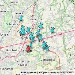 Mappa Via Alessandro Manzoni, 20864 Agrate Brianza MB, Italia (3.03444)