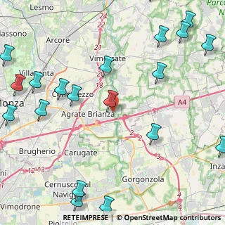 Mappa Via Alessandro Manzoni, 20864 Agrate Brianza MB, Italia (6.2925)