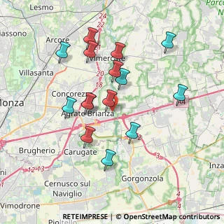 Mappa Via Alessandro Manzoni, 20864 Agrate Brianza MB, Italia (3.48333)