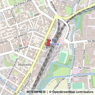Mappa Via Enrico Arosio, 14, 20900 Monza, Monza e Brianza (Lombardia)
