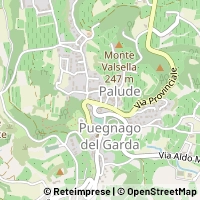 Kort Puegnago del Garda