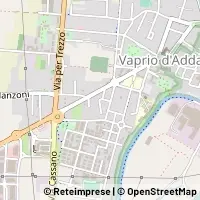 Hartă Vaprio d'Adda