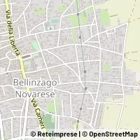 Hartă Bellinzago Novarese