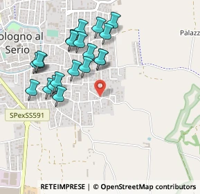 Mappa Via Monte Cervino, 24055 Cologno Al Serio BG, Italia (0.4875)