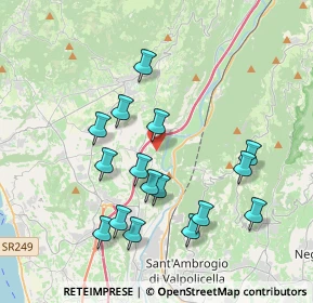 Mappa Via Traversa Castello, 37010 Rivoli Veronese VR, Italia (3.7625)