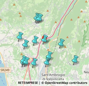 Mappa Via Traversa Castello, 37010 Rivoli Veronese VR, Italia (3.99533)