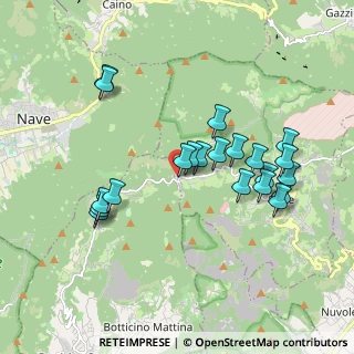 Mappa Via Castello Vecchia, 25080 Serle BS, Italia (1.83333)