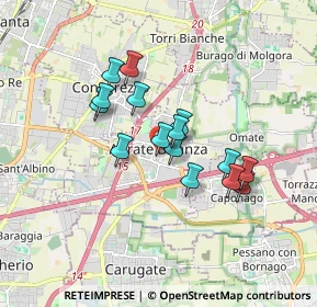 Mappa Via IV Novembre, 20864 Agrate Brianza MB, Italia (1.346)