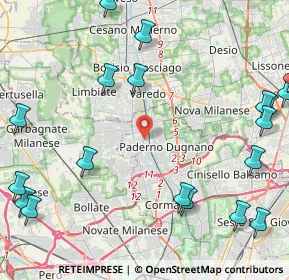 Mappa Int 2, 20037 Paderno Dugnano MI, Italia (6.208)