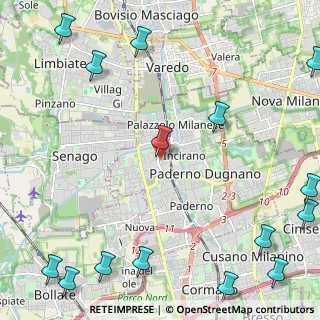 Mappa Int 2, 20037 Paderno Dugnano MI, Italia (3.51467)