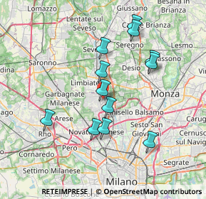 Mappa Int 2, 20037 Paderno Dugnano MI, Italia (6.72833)