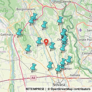 Mappa Via Guglielmo Marconi, 28015 Momo NO, Italia (8.054)