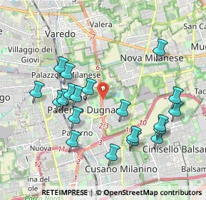 Mappa SP Milano Meda, 20037 Paderno Dugnano MI, Italia (2.0035)