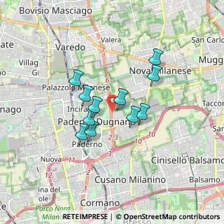 Mappa SP Milano Meda, 20037 Paderno Dugnano MI, Italia (1.31091)